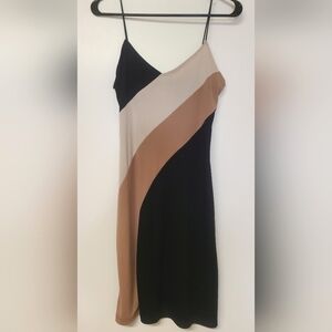 Byer Too! Elegant Colorblock Slip Dress